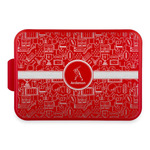 Sports Aluminum Baking Pan with Red Lid (Personalized)