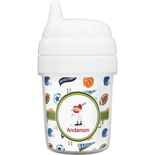 Custom Sports Baby Sippy Cup (Personalized)