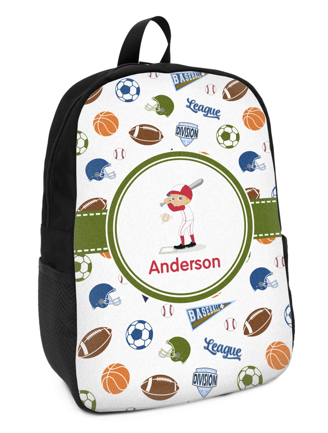 Sports Kids Backpack (Personalized) YouCustomizeIt
