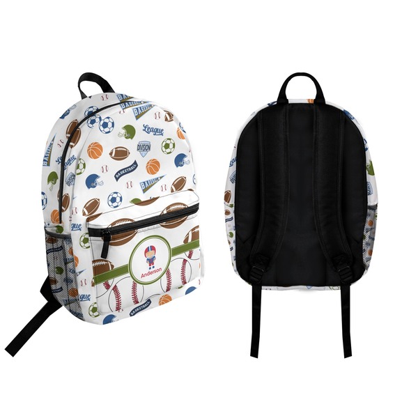 Sports Backpack front and back - Apvl