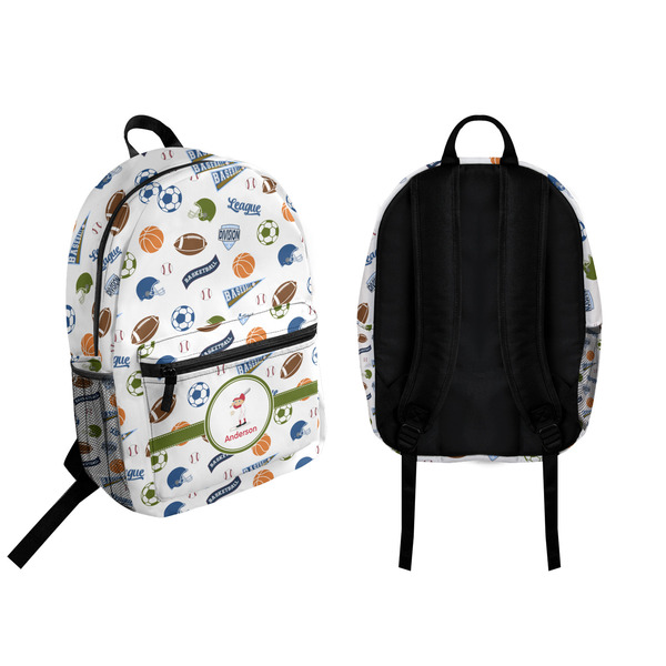 Sports Backpack front and back - Apvl