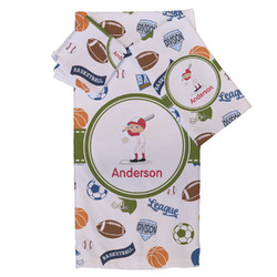 Sports Bath Towel Set - 3 Pcs (Personalized)