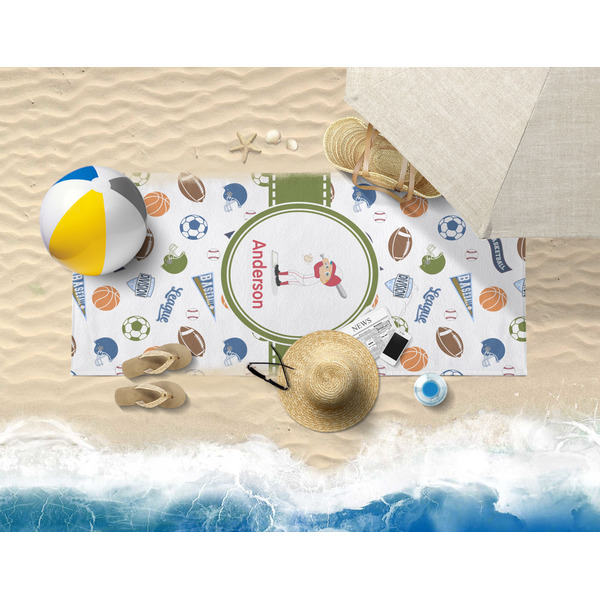 Sports Beach Towel Lifestyle