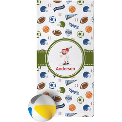 Sports Beach Towel (Personalized)