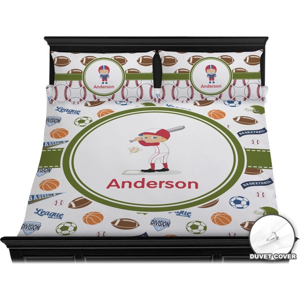 Sports Bedding Set (King) - Duvet