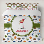 Sports Duvet Cover Set - King (Personalized)