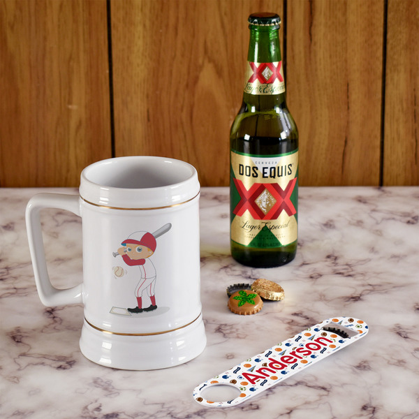 Sports Beer Stein - In Context