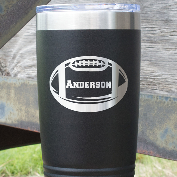 Sports Black Polar Camel Tumbler - 20oz - Close Up