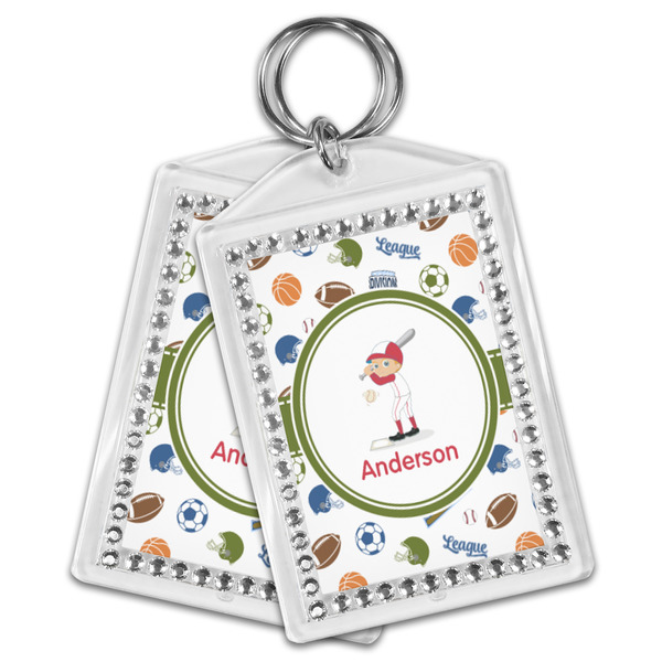 Sports Bling Keychain - MAIN