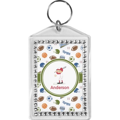 Sports Bling Keychain (Personalized)