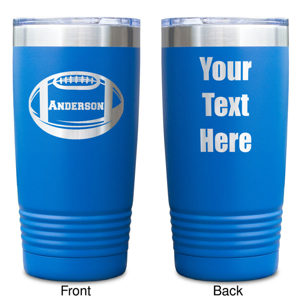 Sports Blue Polar Camel Tumbler - 20oz - Double Sided - Approval