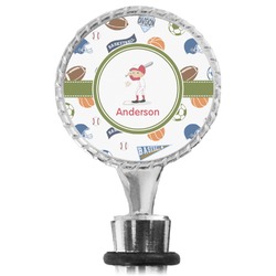 Sports Wine Bottle Stopper (Personalized)