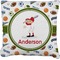 Sports Faux-Linen Throw Pillow 18" (Personalized)