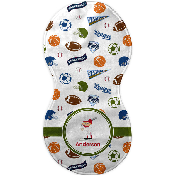 Sports Burp Peanut Shaped Flat