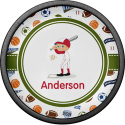 Sports Cabinet Knob (Black) (Personalized)