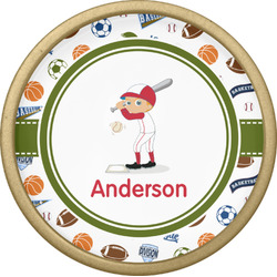 Sports Cabinet Knob - Gold (Personalized)