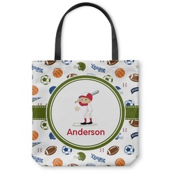 Sports Canvas Tote Bag (Personalized)
