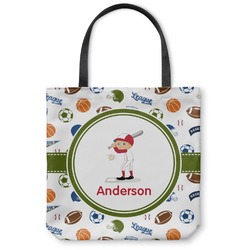 Sports Canvas Tote Bag - Medium - 16"x16" (Personalized)