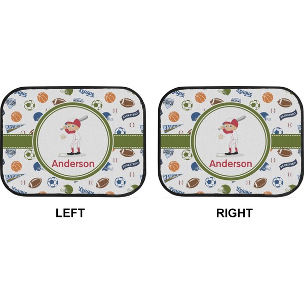 Sports Car Floor Mats (Back Seat) (Approval)