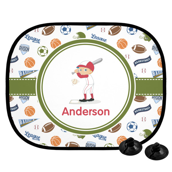 Custom Sports Car Side Window Sun Shade (Personalized)