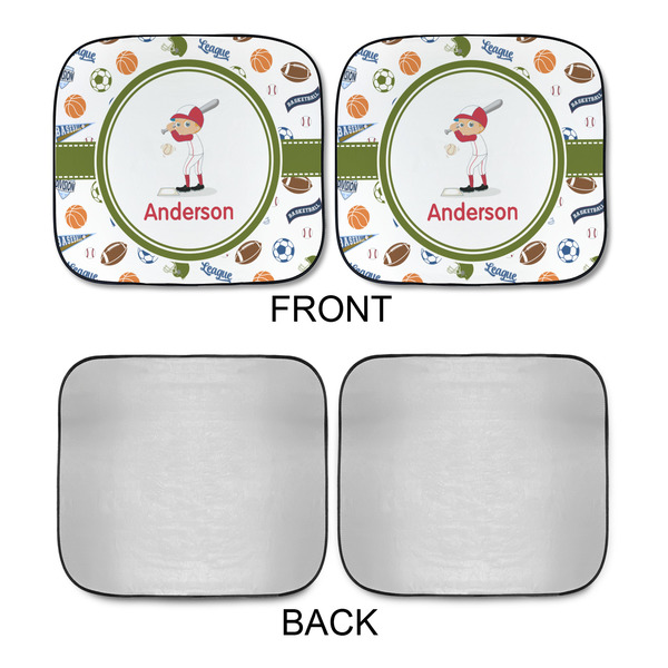 Sports Car Sun Shades - APPROVAL