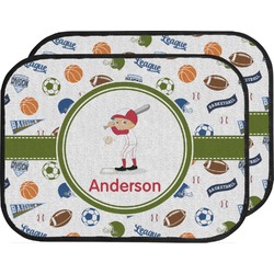 Sports Car Floor Mats (Back Seat) (Personalized)