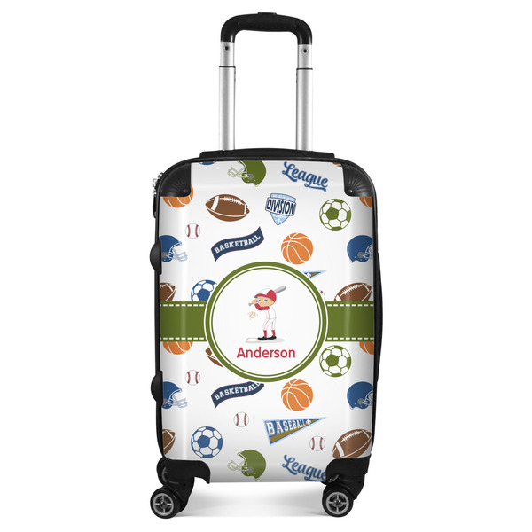 Custom Sports Suitcase - 20" Carry On (Personalized)