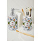 Sports Ceramic Bathroom Accessories - LIFESTYLE (toothbrush holder & soap dispenser)