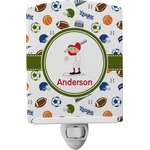 Sports Ceramic Night Light (Personalized)
