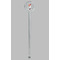 Sports Clear Plastic 7" Stir Stick - Round - Single Stick