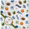 Sports Cloth Napkins - Personalized Lunch (Single Full Open)
