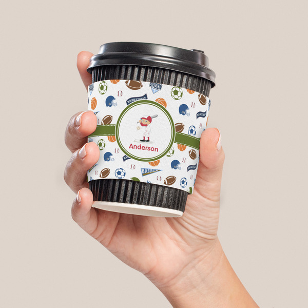 Sports Coffee Cup Sleeve - LIFESTYLE