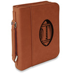 Sports Leatherette Book / Bible Cover with Handle & Zipper (Personalized)