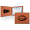 Sports Leatherette Certificate Holder (Personalized)