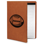 Sports Leatherette Portfolio with Notepad - Small - Double Sided (Personalized)