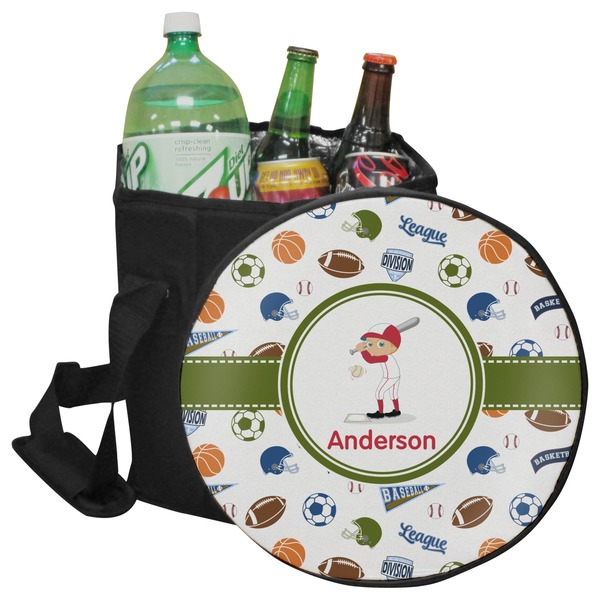 Custom Sports Collapsible Cooler & Seat (Personalized)