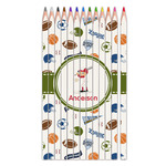 Sports Colored Pencils (Personalized)