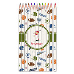 Sports Colored Pencils (Personalized)