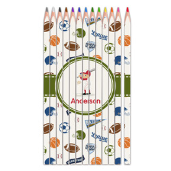 Sports Colored Pencils (Personalized)