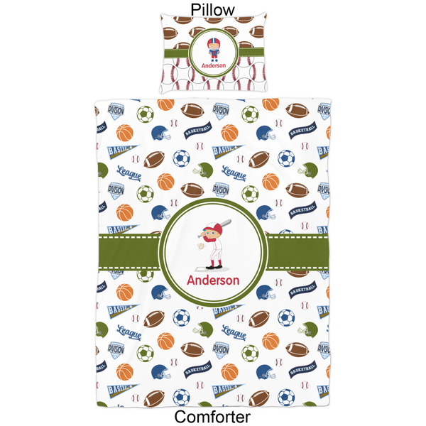 Sports Comforter Set - Twin - Approval