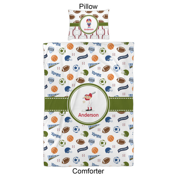 Sports Comforter Set - Twin XL - Approval