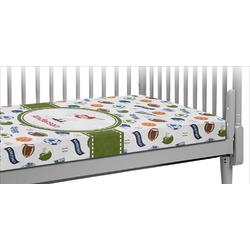 Sports Crib Fitted Sheet (Personalized)