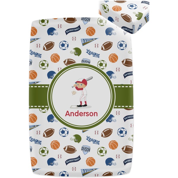Sports Crib Fitted Sheet - Apvl