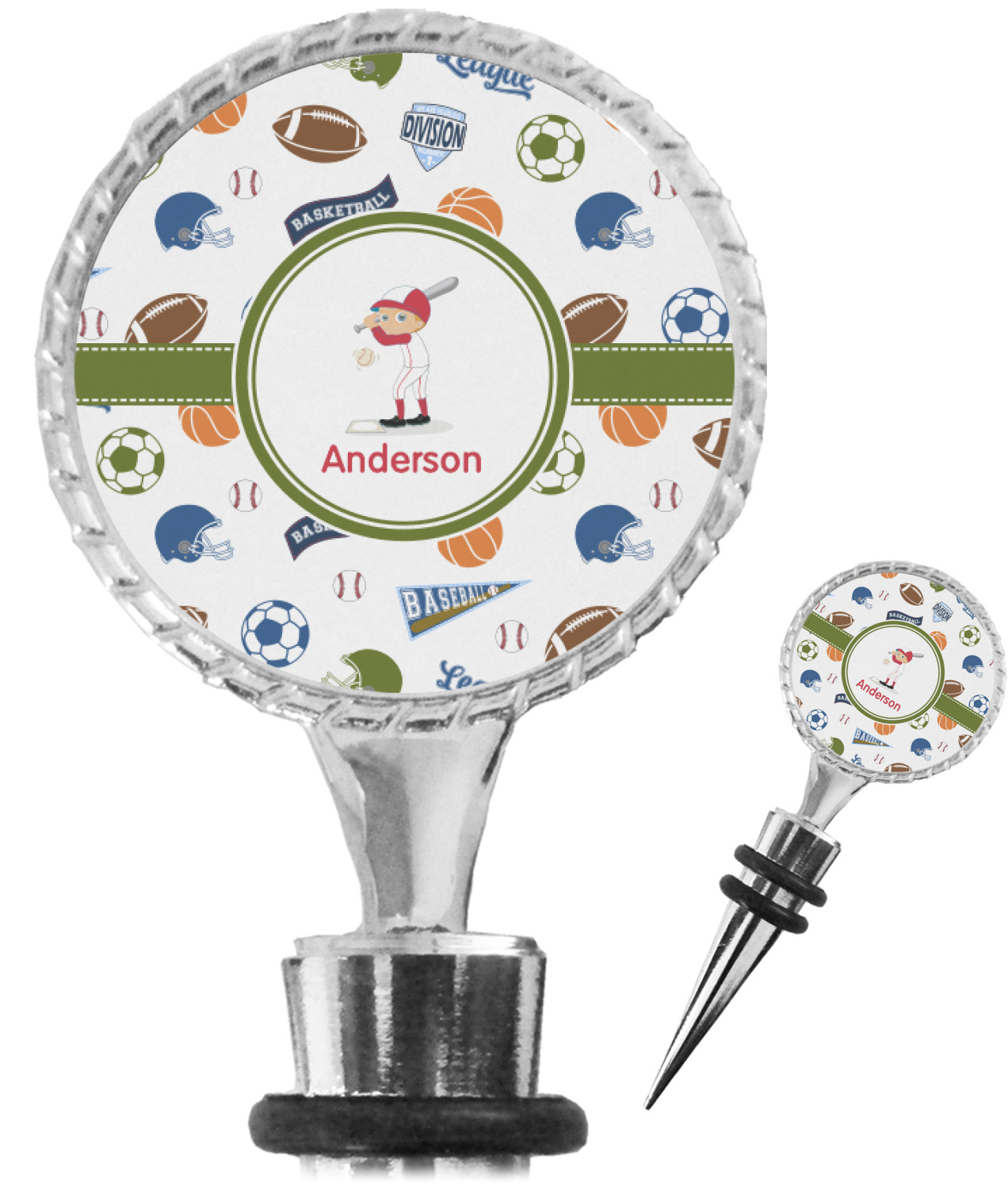 YouCustomizeIt Wine Bottle Stopper - Thumbnail 2