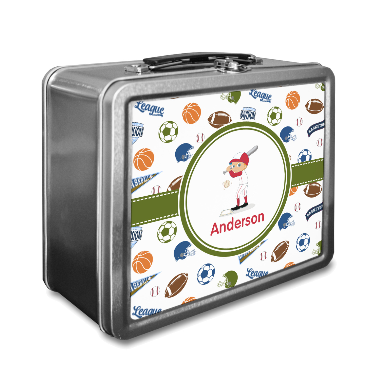Sports Lunch Box (Personalized) YouCustomizeIt