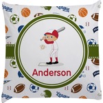 Sports Decorative Pillow Case (Personalized)