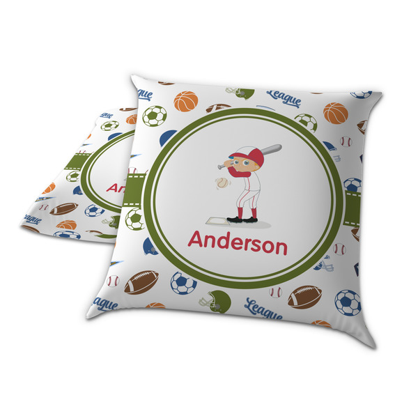 Sports Decorative Pillow Case - TWO