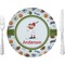 Sports Glass Lunch / Dinner Plate 10" (Personalized)