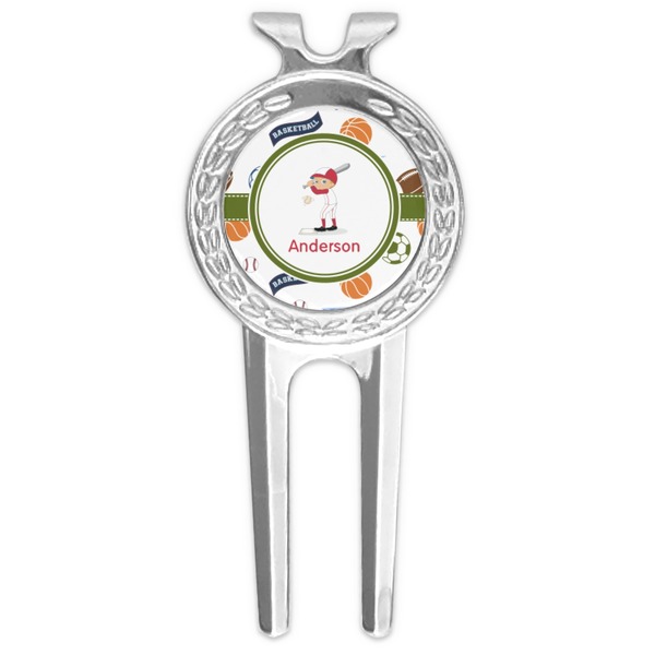 Custom Sports Golf Divot Tool & Ball Marker (Personalized)