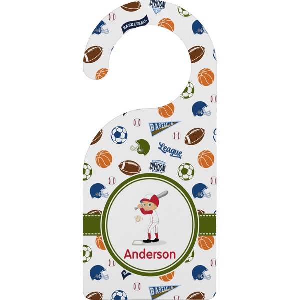 Custom Sports Door Hanger (Personalized)